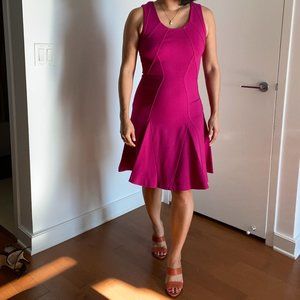 NWT DVF Diane von Furstenberg Alice Pink Dress Stretch Sleeveless